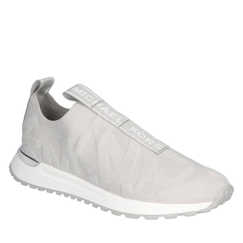 🎁 MICHAEL Michael Kors Bodie Logo Knit Slip-On Trainer